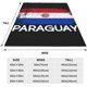 thumbnail image 2 of Manta de microfibra ultra suave con la bandera de Paraguay vintage, manta de microfibra para todas las estaciones, manta cálida para cama, silla, sofá, sala de estar, cuna de 60 x 50 pulgadas, 2 of 7