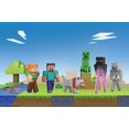 thumbnail image 2 of Minecraft World Builders Pack with 7 Action Figures in 3.25-inch Scale, Starter Collection, 2 of 6