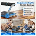 thumbnail image 4 of MERACH Ab Machine, Stomach Workout Equipment with 3 Resistance Levels and Auto-Rebound Feature, Sit-Up Equipment Supporting Up to 330 LBS, 4 of 9