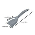 thumbnail image 3 of maskred Non-Stick Egg Flippers Tong Heat-Resistant And Multi-Functional Double Sided Clip Nylon Gray, 3 of 6