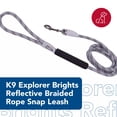 thumbnail image 2 of Cuerda trenzada reflectante Leash Coastal K-9 Explorer de 1,5 m, 2 of 7