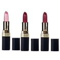 thumbnail image 1 of 3pcs Satin Velvet Maquillaje Hidratante Duración de Lápiz Labial Barras de - # 4 # 5 # 6 4 5 6 Salvador Lápiz labial, 1 of 7