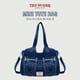 thumbnail image 2 of Bolso Satchel Crossbody True Religion en Denim Oscuro 33x38x13 cm, 2 of 7