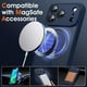 thumbnail image 2 of Funda Magnética Oterkin para iPhone 17 Pro Max Azul Oscuro, 2 of 6