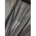 thumbnail image 5 of Lurex stripe silk chiffon 54” wide beautiful black  gold stripe silk chiffon., 5 of 8
