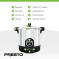 thumbnail image 3 of Presto 23 Quart Digital Pressure and Water Boiling Canner, LED Digital Display, 3 of 11