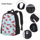 thumbnail image 3 of Balery Watermelon Mochila Escolar 3 en 1 para Niños - Mochila Resistente con Lonchera Térmica y Estuche - Mochila Escolar para Niños y Niñas, 3 of 7