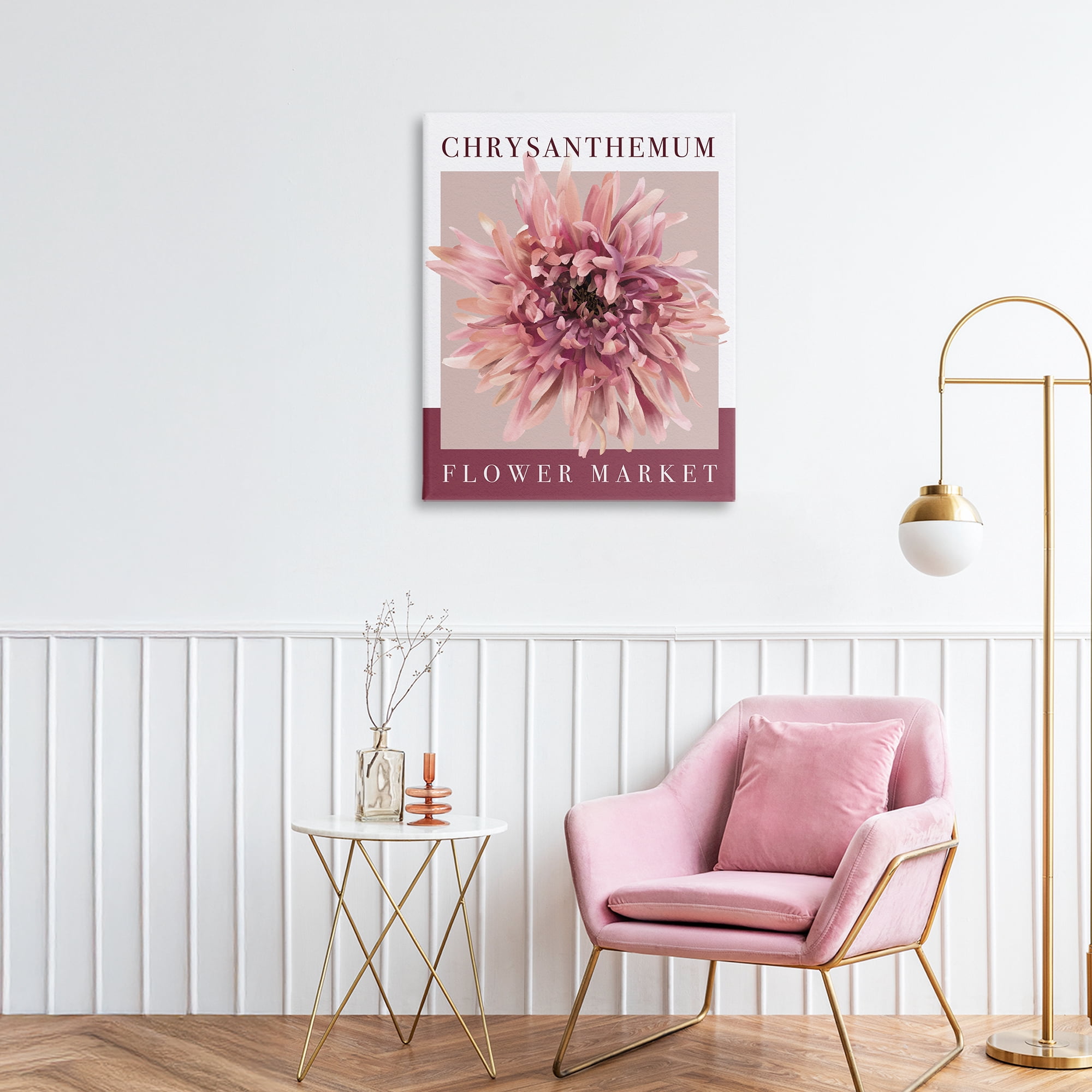 Stupell Industries Chrysanthemum Flower Market Canvas Wall Art, design by Jennifer Stith