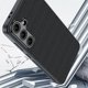 thumbnail image 5 of For Samsung Galaxy S24 Case Leather PC Hard Phone Cover Carbon Fiber Texture - Black Yellow, 5 of 5