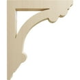 thumbnail image 3 of Ekena Millwork 1 1/2"W x 10"D x 12"H Large Ellis Wood Corbel, Rubberwood, 3 of 4