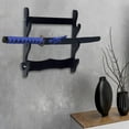 thumbnail image 4 of jifeng Samurai Stand Bracket Storage Hanger Holder Japanese Samurai Support 3 Tiers 35x40cm, 4 of 9