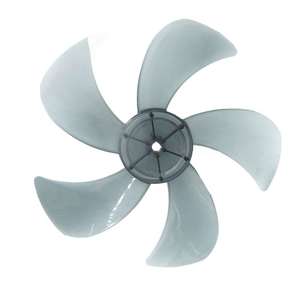 Jesscasday High Efficiency Replacement Fan Blade Plastic Texture Quiet Operation Desk Fan Leaf for Vertical Floor Desk Fans