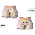 thumbnail image 5 of Picia Dog Sitting In Bathtub With Duck On Head Printed Workout Shorts for Women Seamless Scrunch Butt Lifting High Waisted Yoga Gym Booty Running Moisture-wicking Short Pants-X-Large, 5 of 9