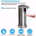 thumbnail image 4 of Plertrvy Clearance Kitchen cleaning machine New automatic soap dispenser, Hands Touchless Stainless Steel Automatic Soap Dispenser Motion Sensor, 4 of 9