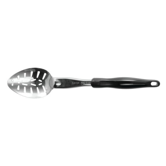 Vollrath Slotted Spoon-Black Ergo Handle (64134)