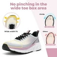 thumbnail image 2 of FitVille Wide Womens Running Shoes for Walking, Trekking & Sport, Wide Toe & High-Instep Design, 2 of 6