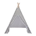 thumbnail image 2 of tipi para niños Baoblaze Casa para niños con trípode 110x110x140 cm Raya, 2 of 8