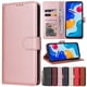 thumbnail image 2 of Funda de cuero tipo billetera para Xiaomi Redmi 10A 10C 9A 9C 9T Note 12 4G 11 Pro 11S 10 Pro 9 8 7 Poco X5 Pro C40 X3 Pro 11T 12 Lite 12T Tan Jianjun unisex, 2 of 2