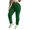 Dark Green -AM16, variant on Nestiefly Plus SizeTall Women's Straight Leg Sweatpants Drawstring Elastic Waist Casual Joggers Pants with Pockets Open Bottom Black XL