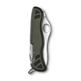 thumbnail image 4 of Victorinox Swiss Soldier'S Knife 08 Swiss Army Knife 10 Function Swiss Made Pocket Knife With Large Serrated Blade, Bottle Opener and Wire Stripper - Green/Black, 4 of 7