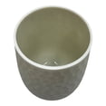 thumbnail image 3 of Bergamo Art 10" High Decorative Handmade Patterned White Glass Vase, 3 of 7