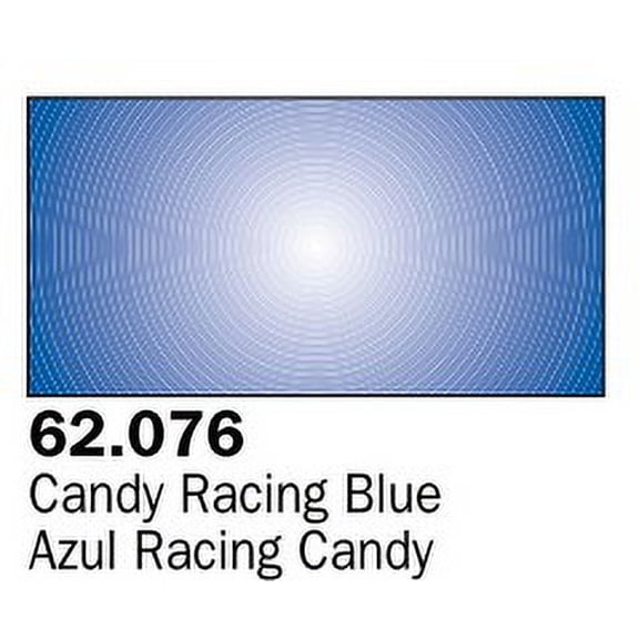 Vallejo Premium Airbrush Colors - 60 ml, Candy Racing Blue