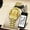 All Gold Women's Style, variant on Women's Watch Waterproof Simple Elegant Quartz Watch Women's Wristwatch Trendy Fashion Watch for Women