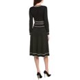 thumbnail image 2 of T Tahari womens  A-Line Sweaterdress, xs, Black, 2 of 3