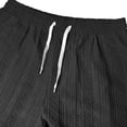 thumbnail image 7 of Eryao Mens 2 Piece Set Casual Outfits Button Down Short Sleeve Shirts and Drawstring Waist Shorts with Pockets Summer Breathable Loungewear,Black,L, 7 of 7