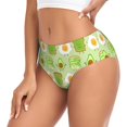 thumbnail image 2 of Fotbe Avocado And Toast Calzones Estampados para Mujer – Ropa Interior de Algodón, Cómoda, Suave y Elástica-Large, 2 of 6