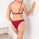 thumbnail image 5 of Bikini de moda para mujer con almohadilla en el pecho sin soporte de acero Correa sexy Traje de baño dividido Playa Conjunto de dos piezas Fridja  nalpqowj54239, 5 of 5