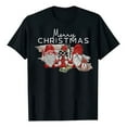 thumbnail image 1 of Blouse de Mode Imprimée de Noël, T-Shirt à Manches Courtes Décontracté, 1 of 8