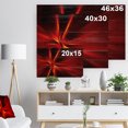 thumbnail image 5 of Design Art - Red and Yellow Rays, 5 of 5