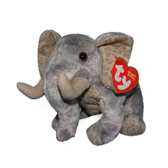 Ty Beanie Babies Bahati the African Elephant WWF Exclusive Plush 2004