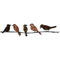 thumbnail image 1 of Eangee Home Conception esh190 Oiseaux sur un Bronzage de Fil, 1 of 1