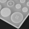 thumbnail image 5 of KAKOWELY 3Pcs Silicone Mold Button Silicone Mold Resin Epoxy Making Mold Craft Button Molds DIY Accessory,3.5"X3.07"X0.28", 5 of 5