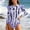 Purple, variant on SGFCWSX Girls One Piece Swimsuit Long Sleeve Print Rash Guard Bathing Suit for Kids Beach Surfing Purple Size 6-8 Years
