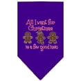 thumbnail image 4 of Christmas Pet and Dog Bandana Screen Printed, "All I Want For Christmas Is A Few Good Men", 4 of 9