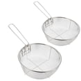 thumbnail image 3 of 2Pcs Home Stainless Steel Frying Baskets Practical French Fries Baskets Kitchen Gadget, 3 of 8