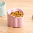 thumbnail image 4 of 5.5 Inch Raised Cat Ceramic Bowl Anti Vomiting Stress Free Microwave Dishwasher Safe Elevated Cat Food Dish, 4 of 6