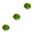 thumbnail image 4 of Bewildely ABS Fake Potting Reemplazo decorativo Simulación Vivid Portable Hogar Oficina Jardín Planta artificial Regalo Verde Type1 NO1, 4 of 6