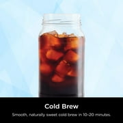 Ninja Pods & Grounds Hot & Iced Single-Serve Coffee Maker, K-Cup Pod Compatible, Rapid Cold Brew, PB045LG, Gray