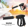 thumbnail image 4 of Pistola pulverizadora para lavadora, plástico de latón atomizado, ajustable para lavadora de alta presión de coche VoborMX herramienta, 4 of 8