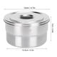 thumbnail image 1 of Fiambrera portátil de acero inoxidable 304, contenedor de almacenamiento de alimentos para escuela, Picnic, Camping, 600ml, 1 of 14