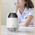 thumbnail image 4 of Large Capacity Air Humidifier with Night Silent Cool Moisturizing Light Portable Car-interior Diffuser Rechargeable Mist Maker Sprayer Living Room White, 4 of 9