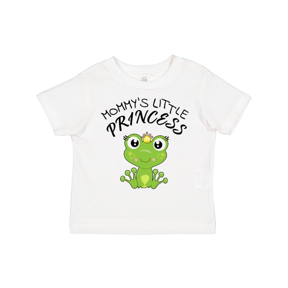 Inktastic Mommy's Little Princess- cute frog Girls Toddler T-Shirt