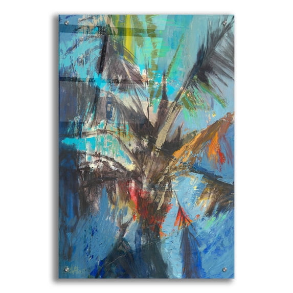 Epic Art 'Palm Sunday' by Beth Forst, Acrylic Glass Wall Art, 24"x36"
