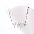 thumbnail image 2 of Hope Name Pendant Necklace Stainless Steel Jewelry Valentine Gift, 2 of 3