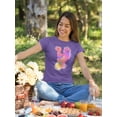 thumbnail image 2 of Mother's Day Art Shaped T-Shirt Women -Image by Shutterstock, Female Large, 2 of 4