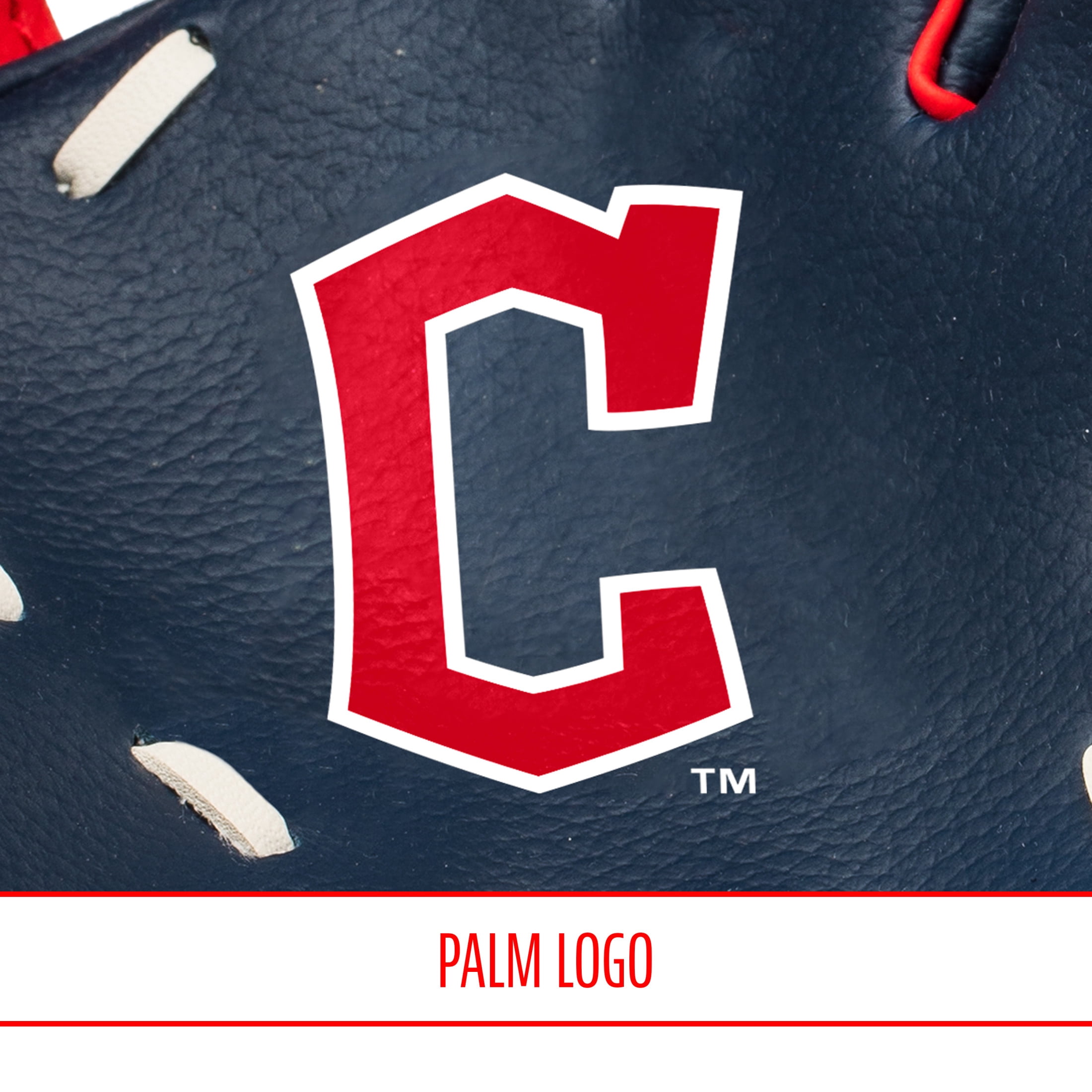 Franklin Sports MLB Cleveland Guardians Youth Teeball Glove + Ball Set, 9.5 in